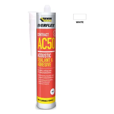 Everbuild Ac50 Acoustic Sealant & Adh 380Ml