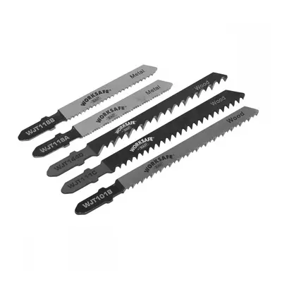 Sealey WJTASS Assorted Jigsaw Blades - Pack Of 5