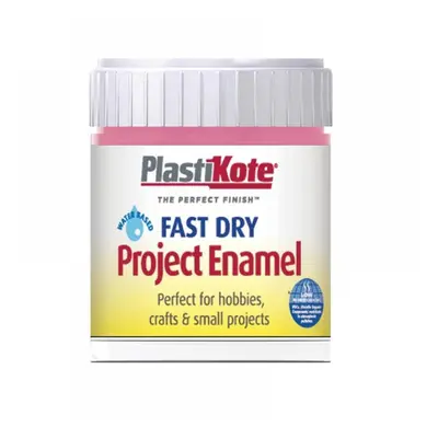 Plastikote 440014 Fast Dry Enamel Paint B14 Bottle Hot Pink 59Ml