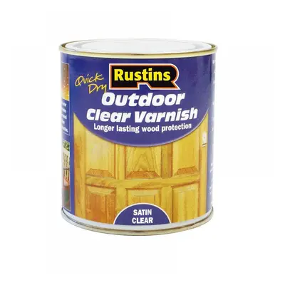 Rustins EAVS500 Exterior Varnish Satin 500Ml