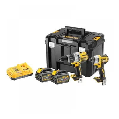 Dewalt DCK276T2T-GB Dck276T2T Flexvolt Xr Twin Pack 18V 2 X 18/54V 6.0/2.0Ah Li-Ion