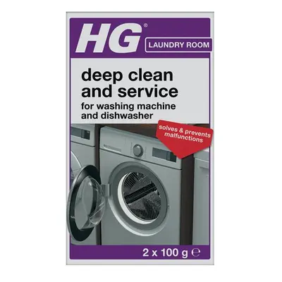 Hg 248020106 Deep Clean & Service For Washing Machines & Dishwashers 200G