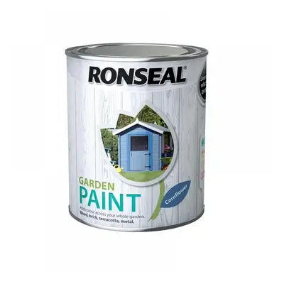 Ronseal 37399 Garden Paint Cornflower 750Ml