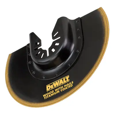 Dewalt Dt20711 Titanium Semi-Circular Flush Multi-Tool Saw Blade 100Mm