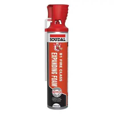 Soudal B1 Fire & Acoustic Expanding Foam - Genius Gun Blue 600Ml canister 12