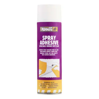 Everbuild Mammoth Spray Adhesive 500Ml