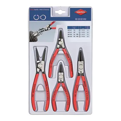 Knipex 00 20 03 V02 Circlip Plier Set 4 Piece