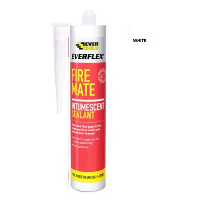 Everbuild Fire Mate White Intumescent 295Ml