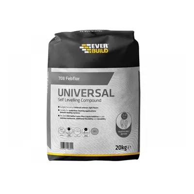 Everbuild Sika 620324 708 Febflor Self Level Compound 20Kg