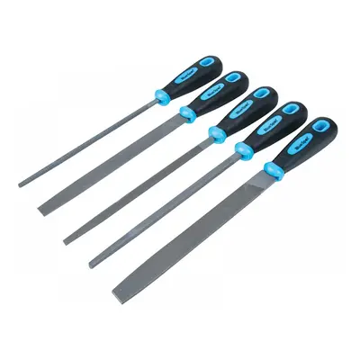 Bluespot Tools 22654 Soft Grip Handled File Set 5 Piece