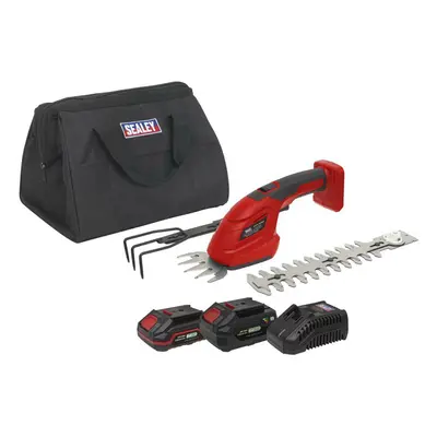 Sealey CP20VGT3KIT Cordless 3-In-1 Garden Tool Kit 20V Sv20 Series – 2 Batteries