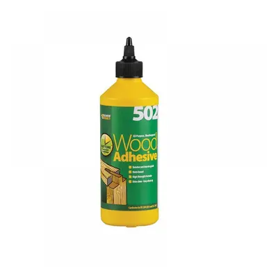 Everbuild Sika 482247 502 All Purpose Weatherproof Wood Adhesive 500Ml