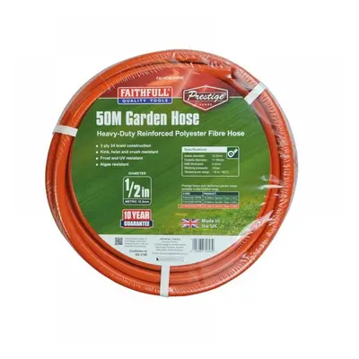 Faithfull CT072023108BOGYS03 Prestige Heavy-Duty Garden Hose 50M 12.5Mm (1/2In) Diameter