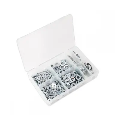 Sealey AB056WC Flat Washer Assortment 495Pc M6-M24 Form C Metric