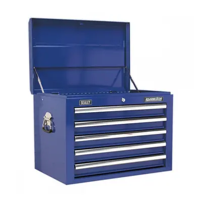 Sealey AP26059TC Topchest 5 Drawer With Ball-Bearing Slides - Blue