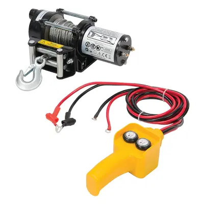 Silverline 748850 Diy 12V Electric Winch 900Kg (2000Lb) Each 1