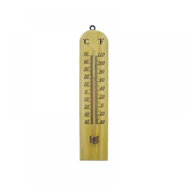 Faithfull Wall Thermometer - Wood 260Mm