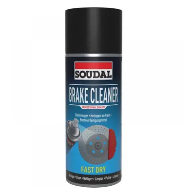 Soudal Brake Cleaner 400Ml aerosol 6