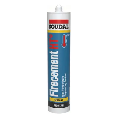 Soudal Firecement Ht Black 300Ml cartridge 25