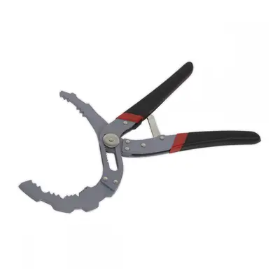 Sealey AK6421 Oil Filter Pliers Self-Adjusting - Angled