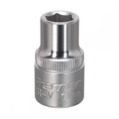 Sealey S1211 Walldrive® Socket 11Mm 1/2inSq Drive