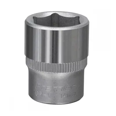 Sealey S1414 Walldrive® Socket 14Mm 1/4inSq Drive