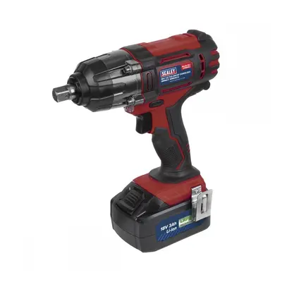 Sealey CP400LI Cordless Impact Wrench 18V 3Ah Lithium-Ion 1/2inSq Drive