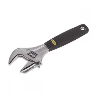 Sealey S0854 Adjustable Wrench With Extra-Wide Jaw Capacity 200Mm