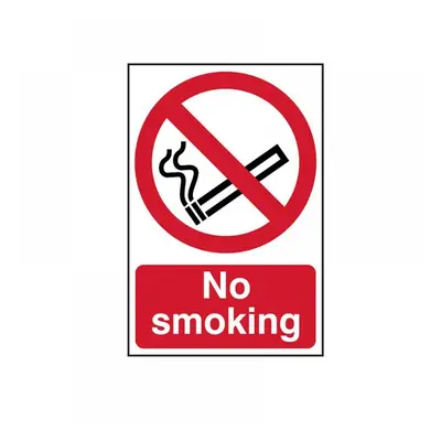 Scan 0550 No Smoking - Pvc Sign 200 X 300Mm