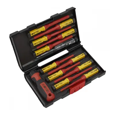 Sealey AK6128 Screwdriver Set 13Pc Interchangeable - Vde Approved