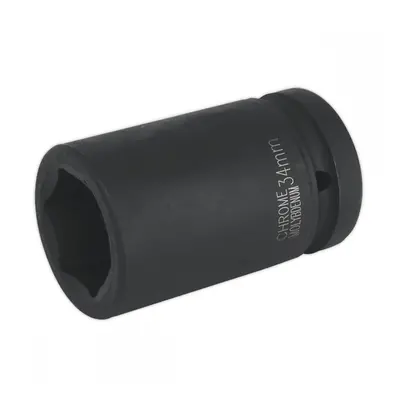 Sealey IS134D Impact Socket 34Mm Deep 1inSq Drive