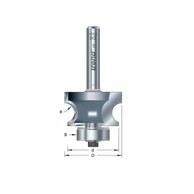 Trend 9/73X1/2TC 9/73 X 1/2 Tct Bearing Guided Corner Bead Cutter 7.0 Radius