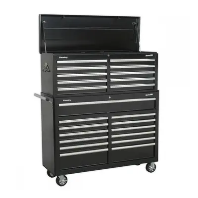 Sealey AP52COMBO2 Tool Chest Combination 23 Drawer With Ball-Bearing Slides - Black