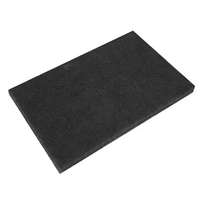 Sealey BSP1218 Black Stripping Pads 12 X 18 X 1in - Pack Of 5