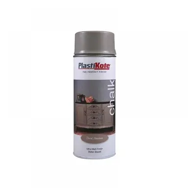 Plastikote 027102 Chalk Finish Spray Dark Hessian 400Ml