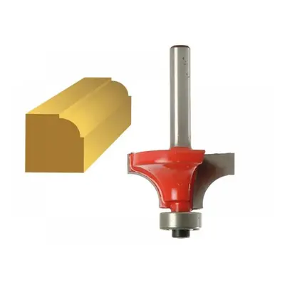 Faithfull Router Bit Tct 9.5Mm Rounding Over 1/4In Shank