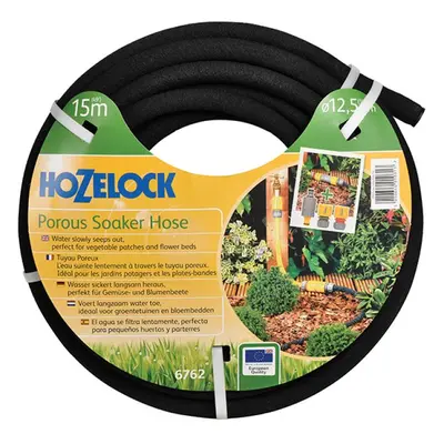 Hozelock 100-001-922 6762 Porous Soaker Hose 15M 12.5Mm (1/2In) Diameter