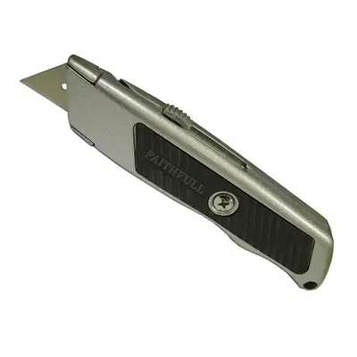 Faithfull 8043/3 Trimming Knife - Retractable Blade