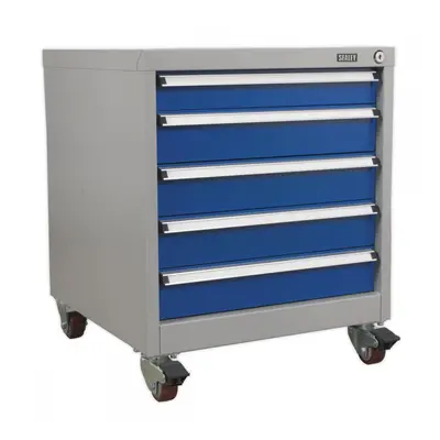 Sealey API5657A Mobile Industrial Cabinet 5 Drawer