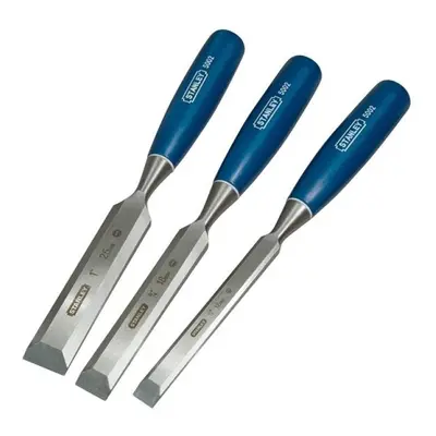 Stanley® 0-16-128 5002 Bevel Edge Chisel Set 3 Piece