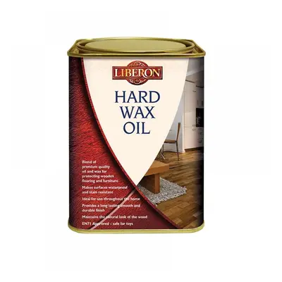 Liberon 104467 Hard Wax Oil Clear Satin 1 Litre