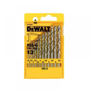 Dewalt DT5922-QZ Hss-G Jobber Drill Bit Set 13 Piece