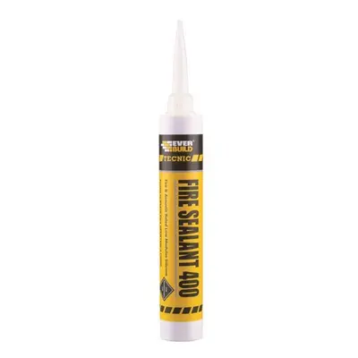 Everbuild Sika 489703 Tecnic Fire Sealant 400 White 380Ml