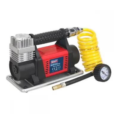 Sealey MAC04 Tyre Inflator/Mini Air Compressor 12V Heavy-Duty