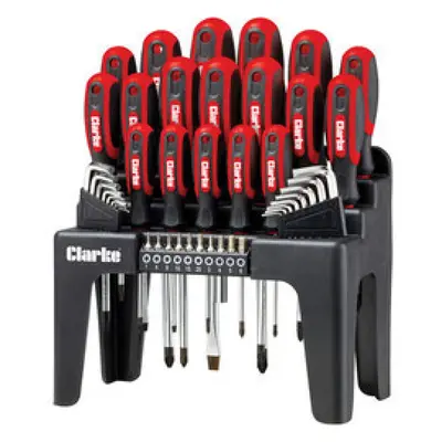 Clarke 1801923 Cht923 44Pc Screwdriver & Bit Set