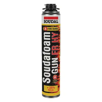 Soudal Soudafoam® Fr High Yield Gun Grade* Pink 750Ml canister 15