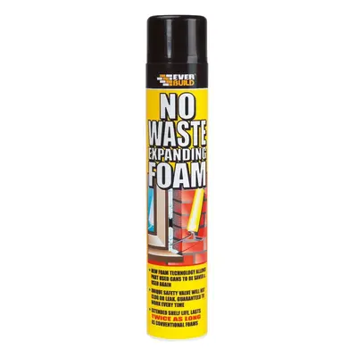 Everbuild No Waste Expanding Foam 750Ml