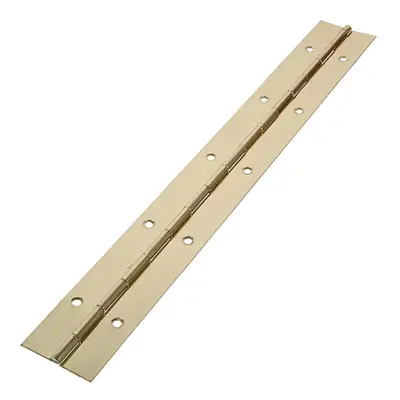 Timco 434563 Piano Hinge - Electro Brass 1800 X 38 Tube 1