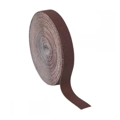 Sealey ERB2550120 Emery Roll Brown 25Mm X 50M 120Grit