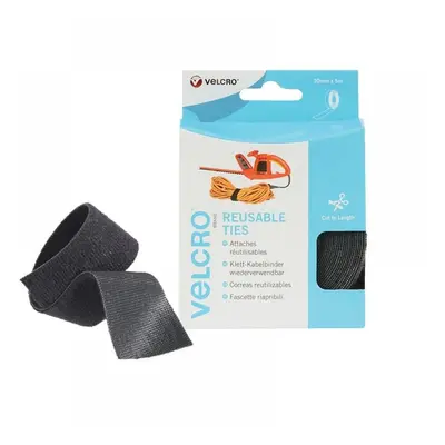 Velcro® Brand 60254 One-Wrap® Reusable Ties 30Mm X 5M Black